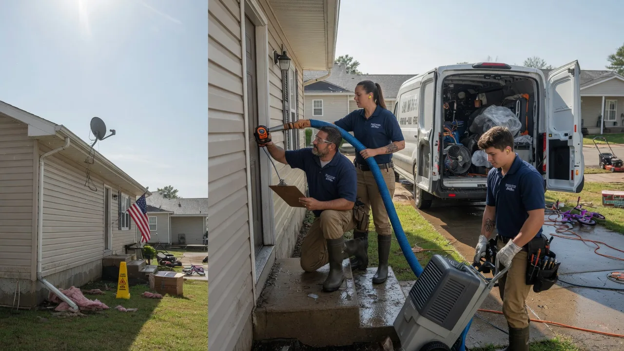 Ceiling Water Damage Restoration in Elaine, AR near me